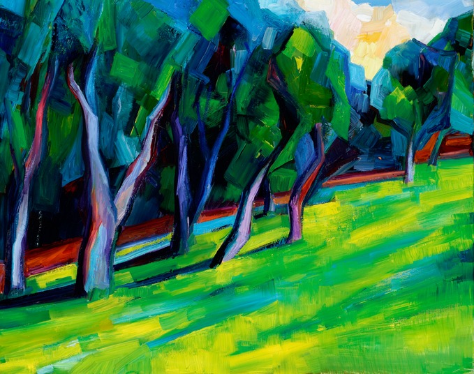 Dance of life (Greens in Sanborn park)