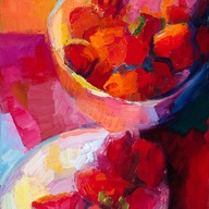 Life, my sister: colour of strawberries