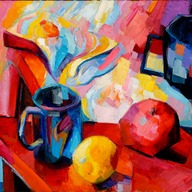 Time warp: Still life(s) with black cup(s) and Letter(s) from Vincent Van Gogh