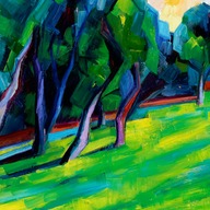Dance of life (Greens in Sanborn park)
